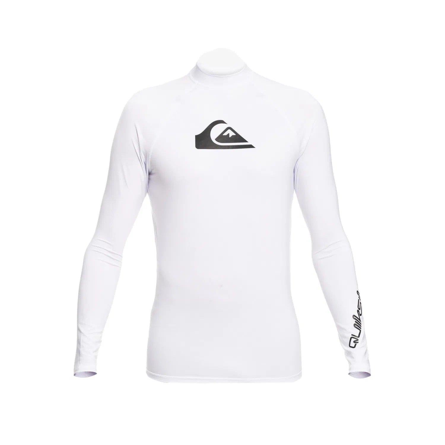 Quiksilver All Time UV Korumalı Uzun Kollu Yetişkin Mayosu EQYWR03357-White