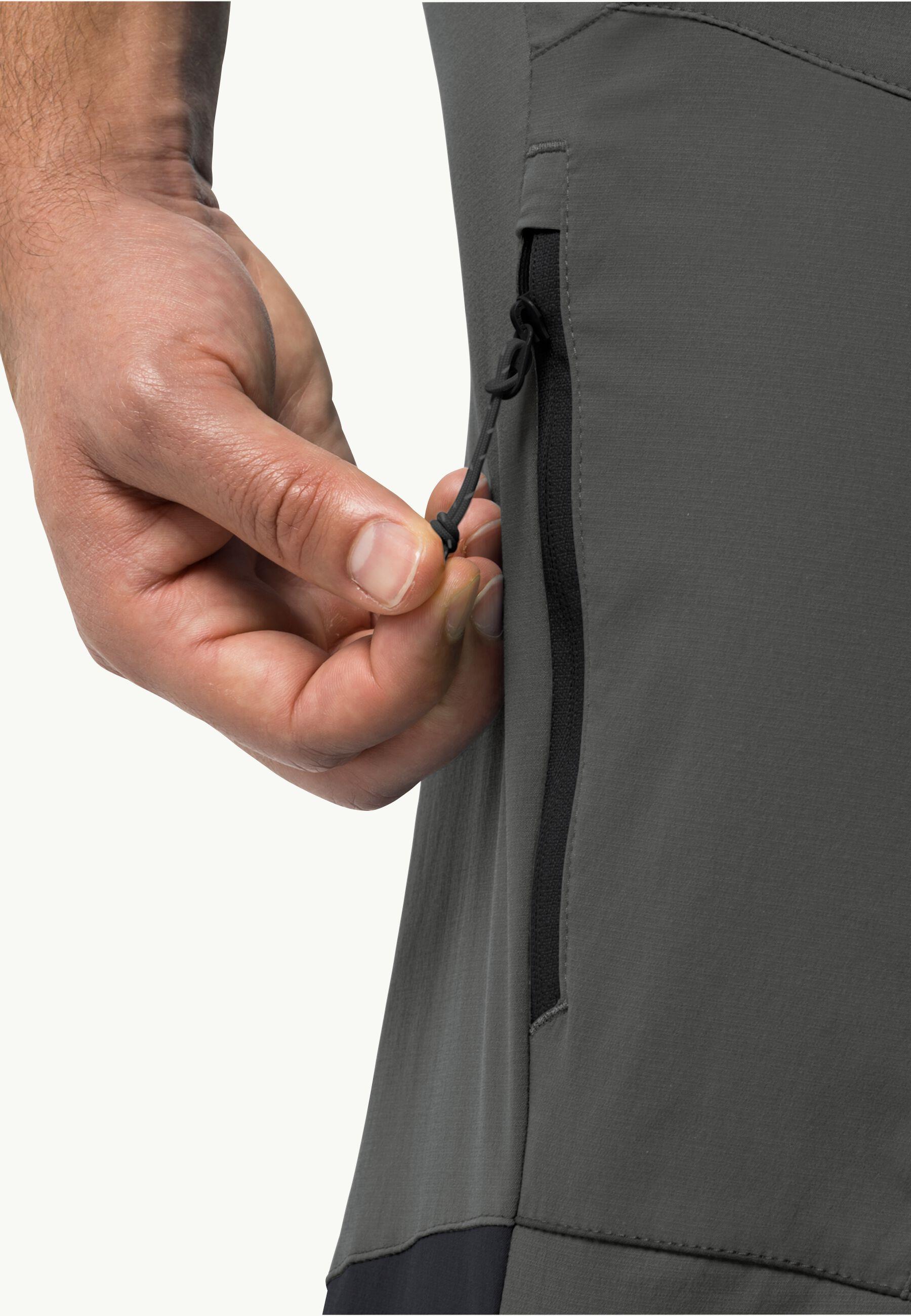 Jack Wolfskin Glastal Pants Erkek Pantolon 1508221-6945 Slate