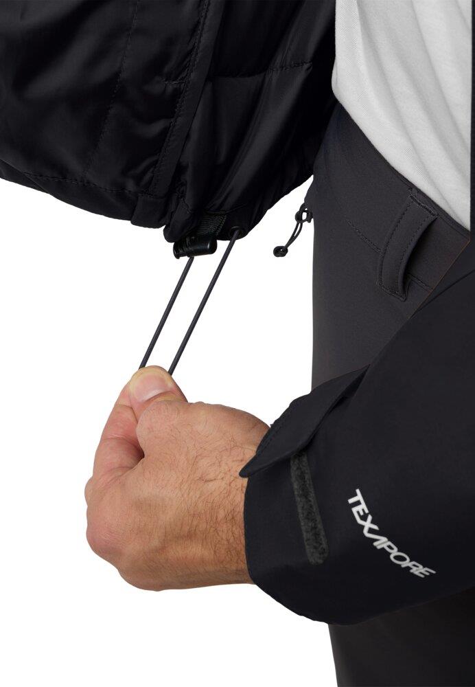 Jack Wolfskin Jasper 3IN1 JKT M Erkek Outdoor Ceket A61858-6000 Black