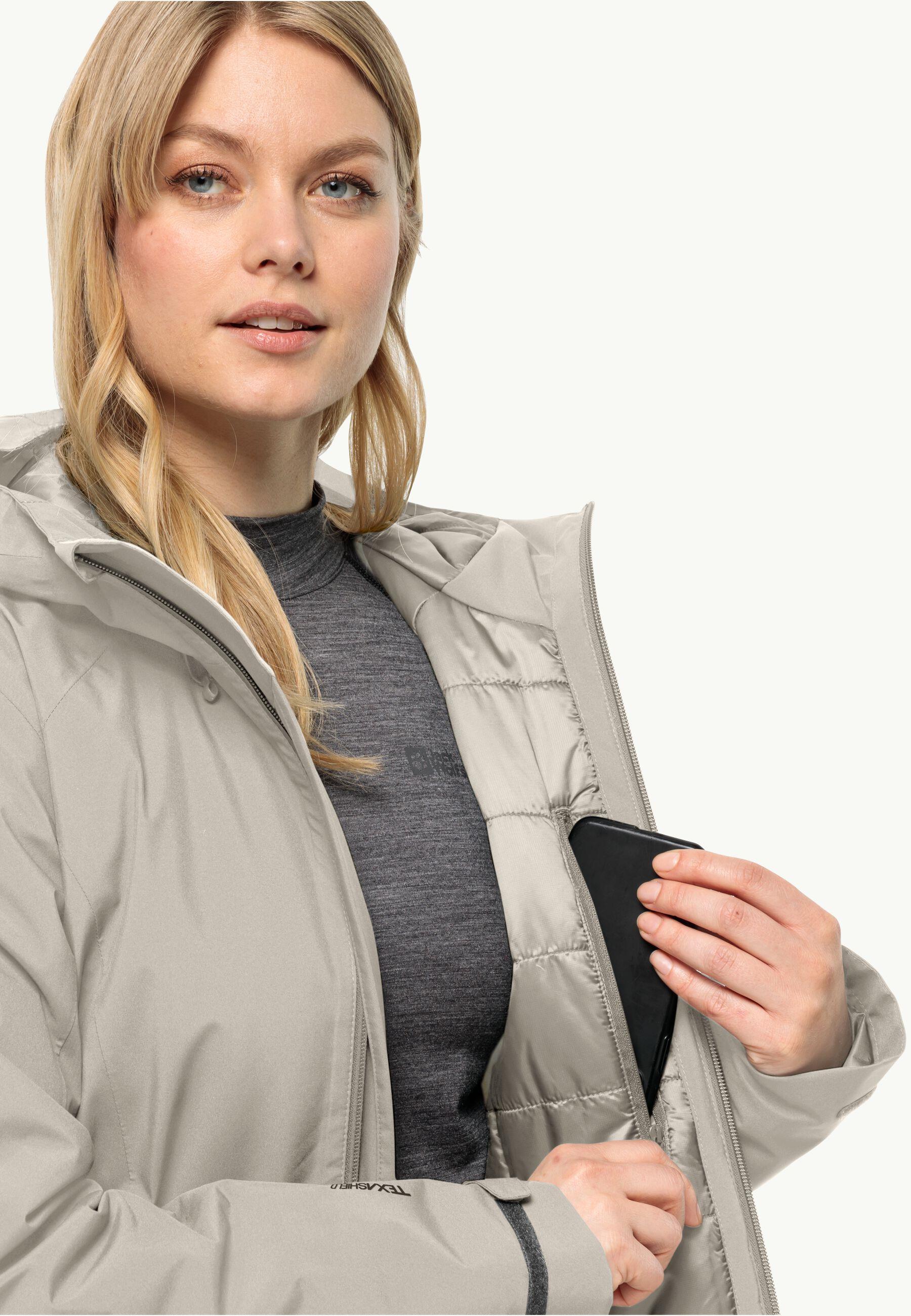Jack Wolfskin Heidelstein INS JKT W Kadın Outdoor Ceket 1115681-A0029 Seal
