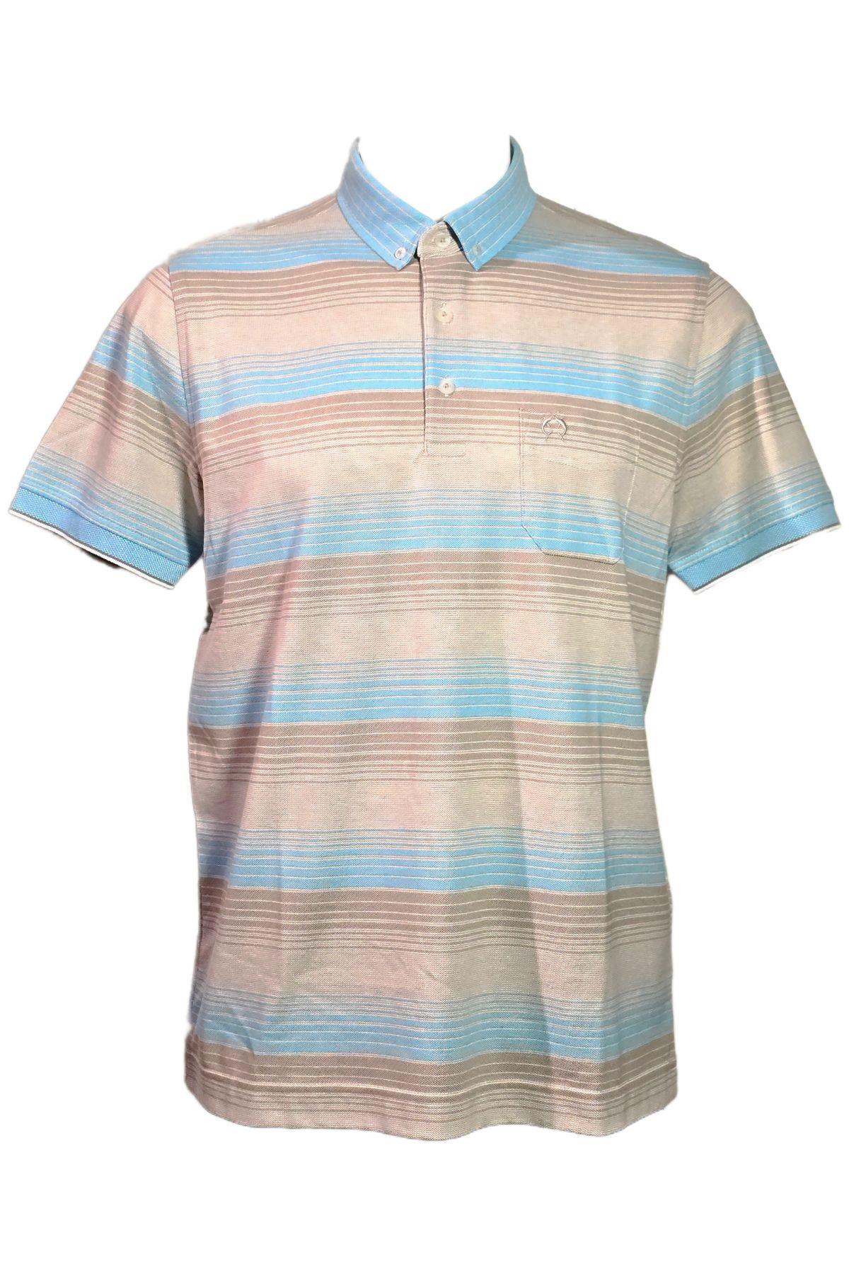 Campione 1919802 Erkek Polo T-Shirt Turquoise