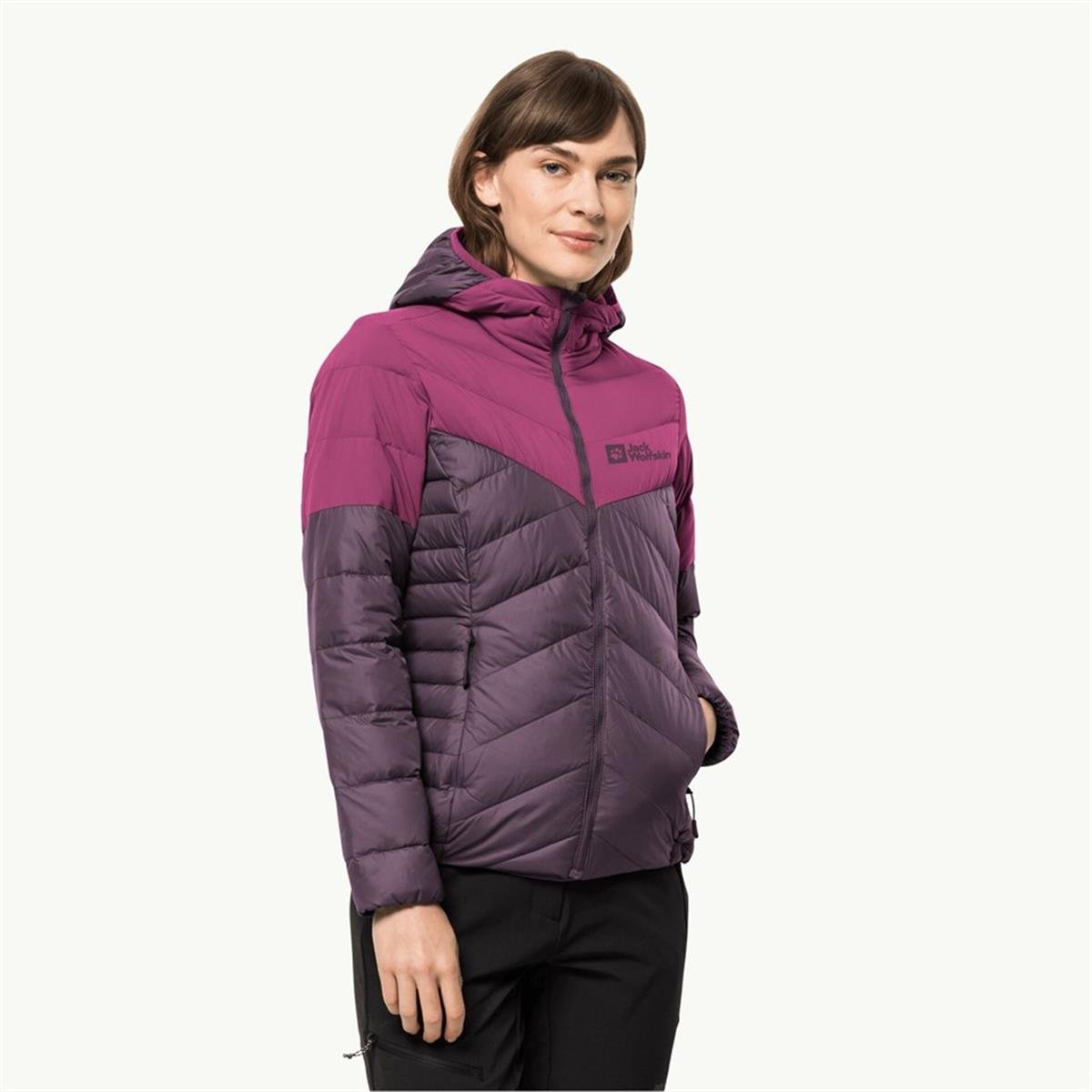 Jack Wolfskin Tundra Kadın Ceket 1206642-2042 Grapevine
