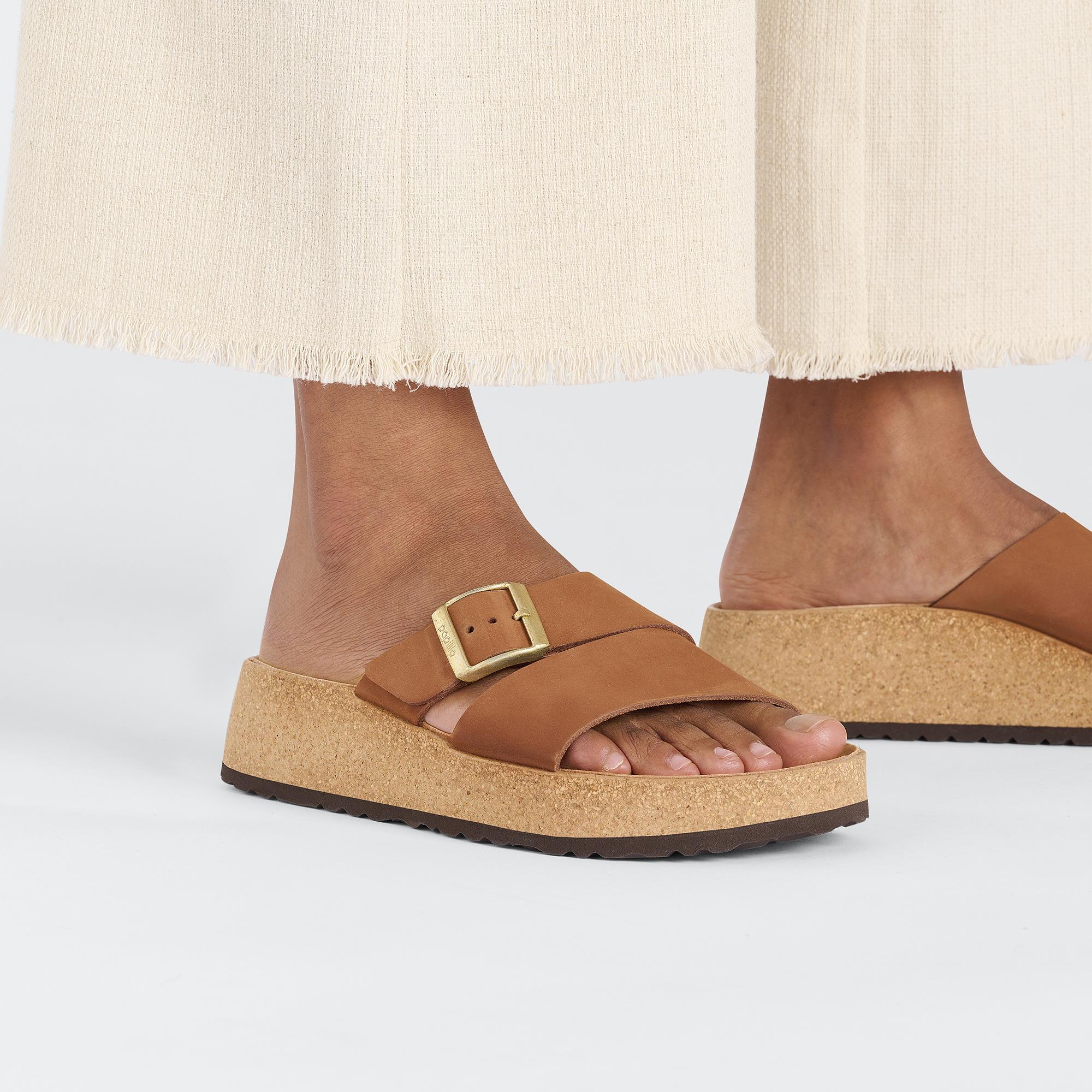 Birkenstock Almina NU Kadın Sandalet 1026892-Pecan