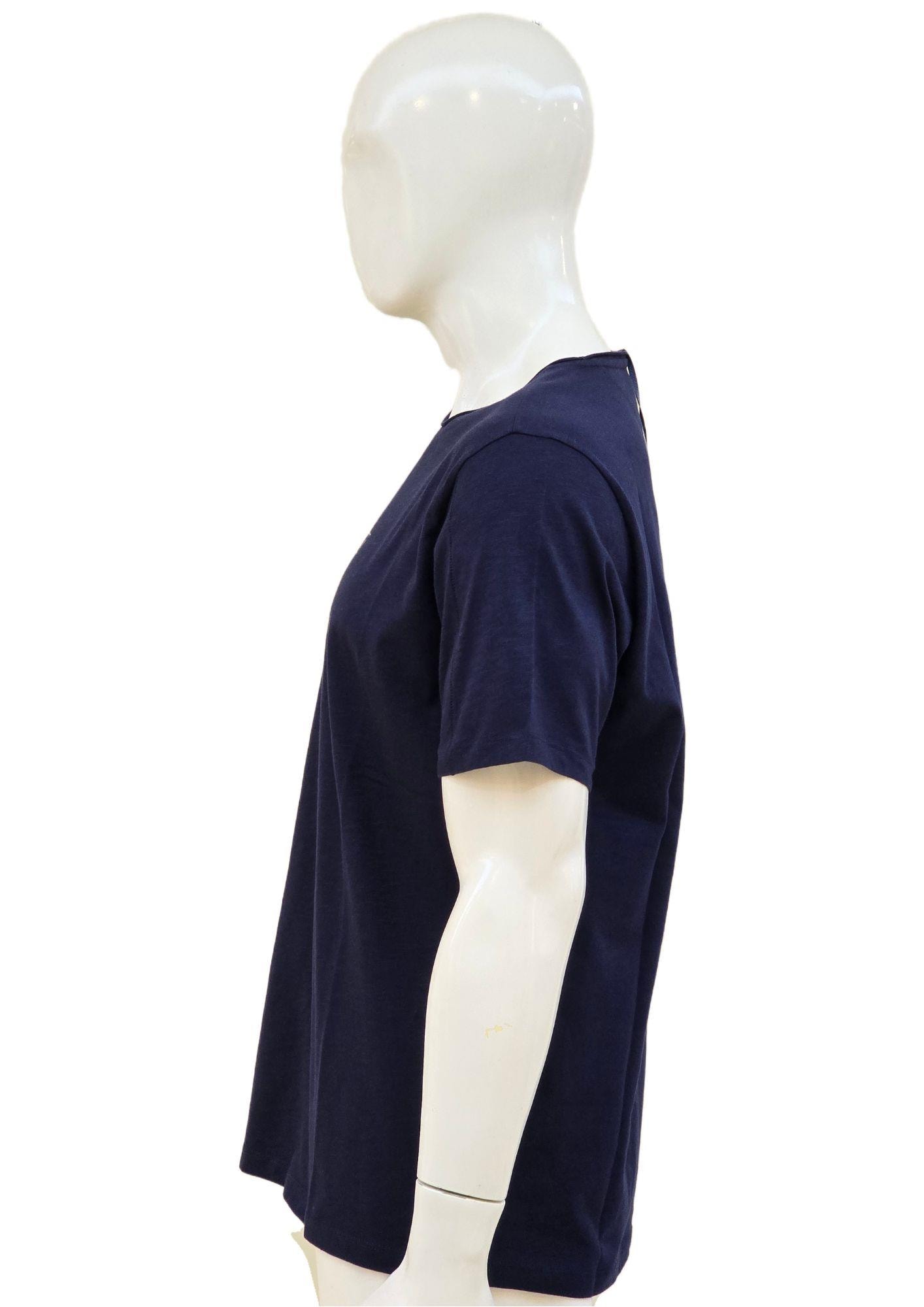 Campione 1099107 Erkek T-Shirt Indigo