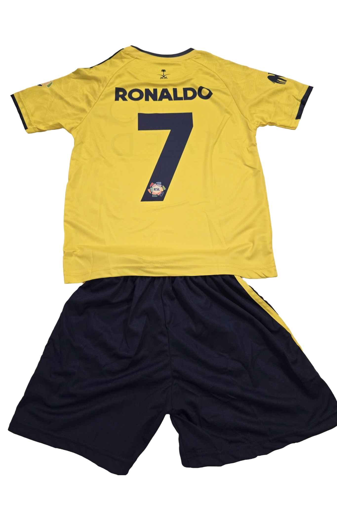 Al Nassr FC Ronaldo Çocuk Forma 2'li Takım(Şort/T-Shirt)