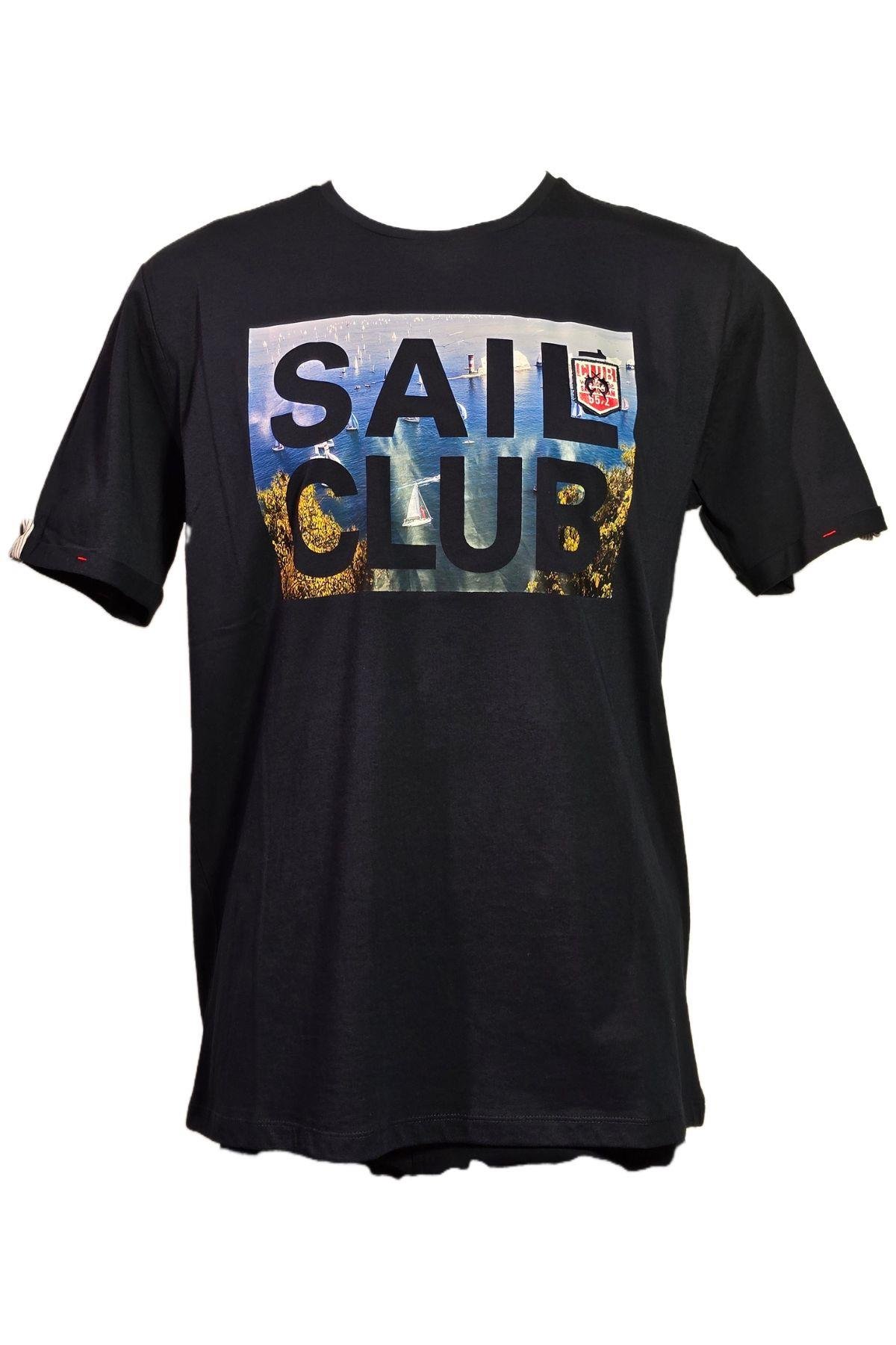 Campione 5098042 Erkek T-Shirt Navy