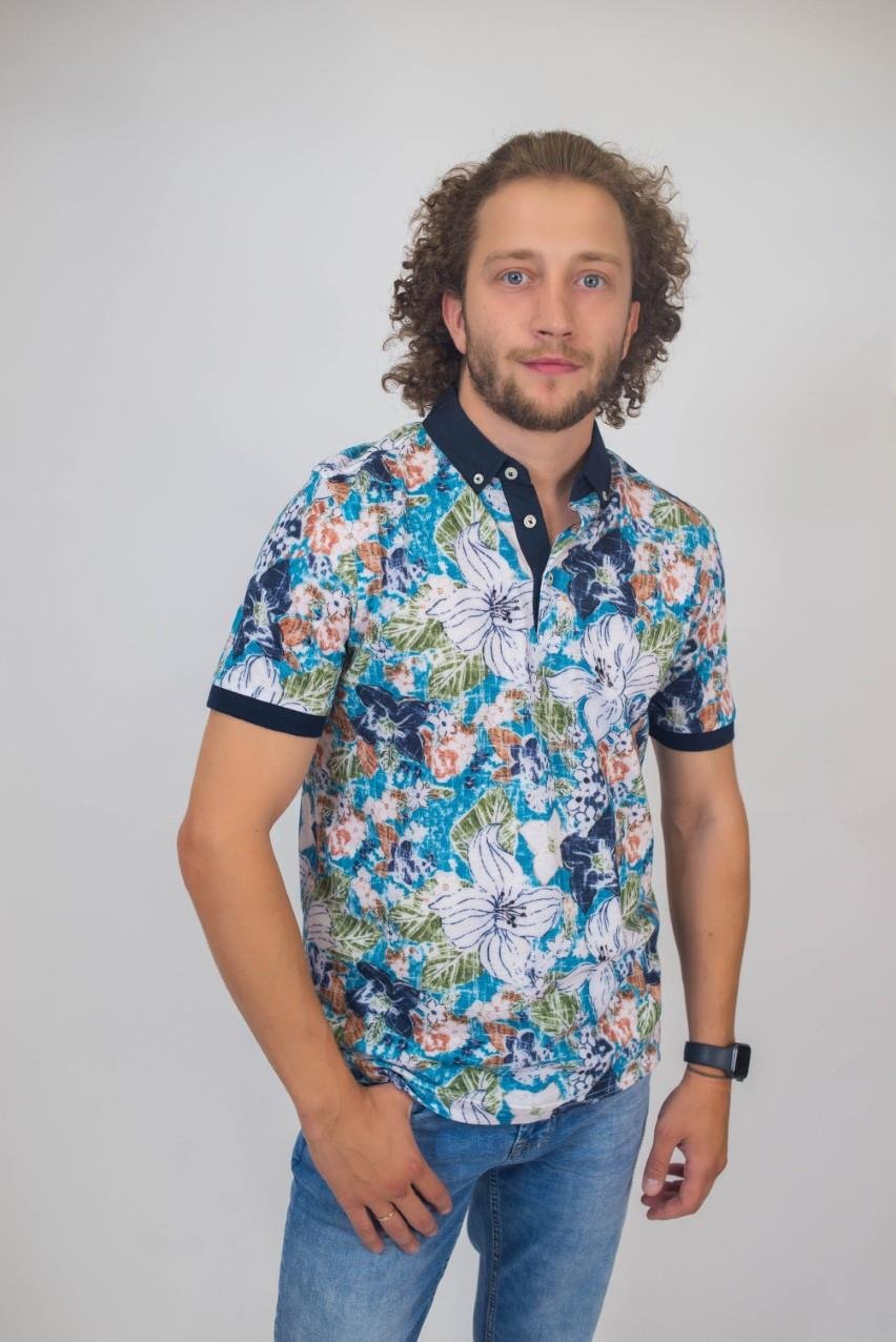 Campione 5318430 Erkek Polo T-Shirt Maldives