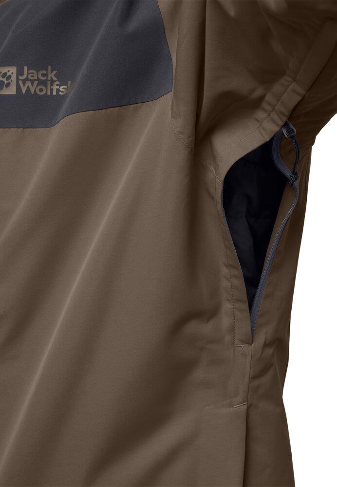 Jack Wolfskin Jasper 3IN1 JKT M Erkek Outdoor Ceket A61858-5719 Cold Coffee