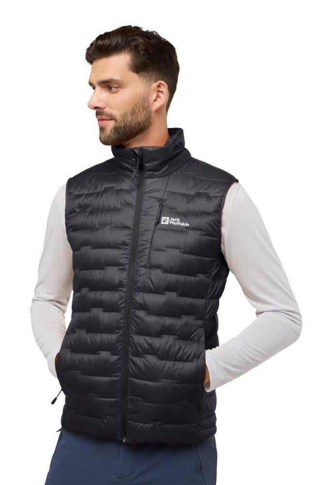 Jack Wolfskin Passamani Down Vest M Erkek Outdoor Yelek A61840-6350 Phantom