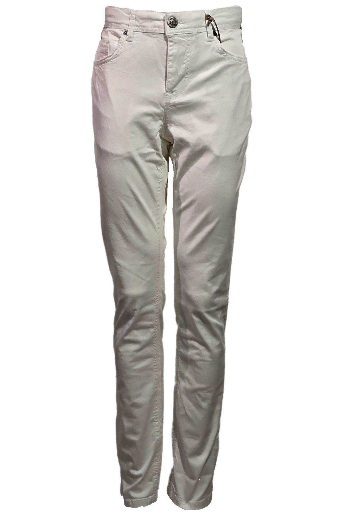 Campione 1779901 Erkek Kot Pantolon Off White