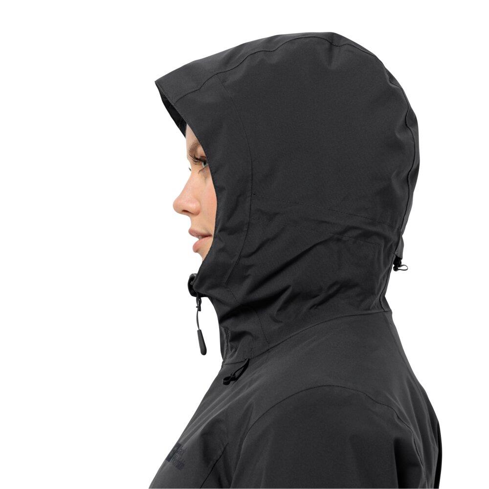 Jack Wolfskin Heidelstein INS JKT W Kadın Outdoor Ceket 1115681-6000 Black