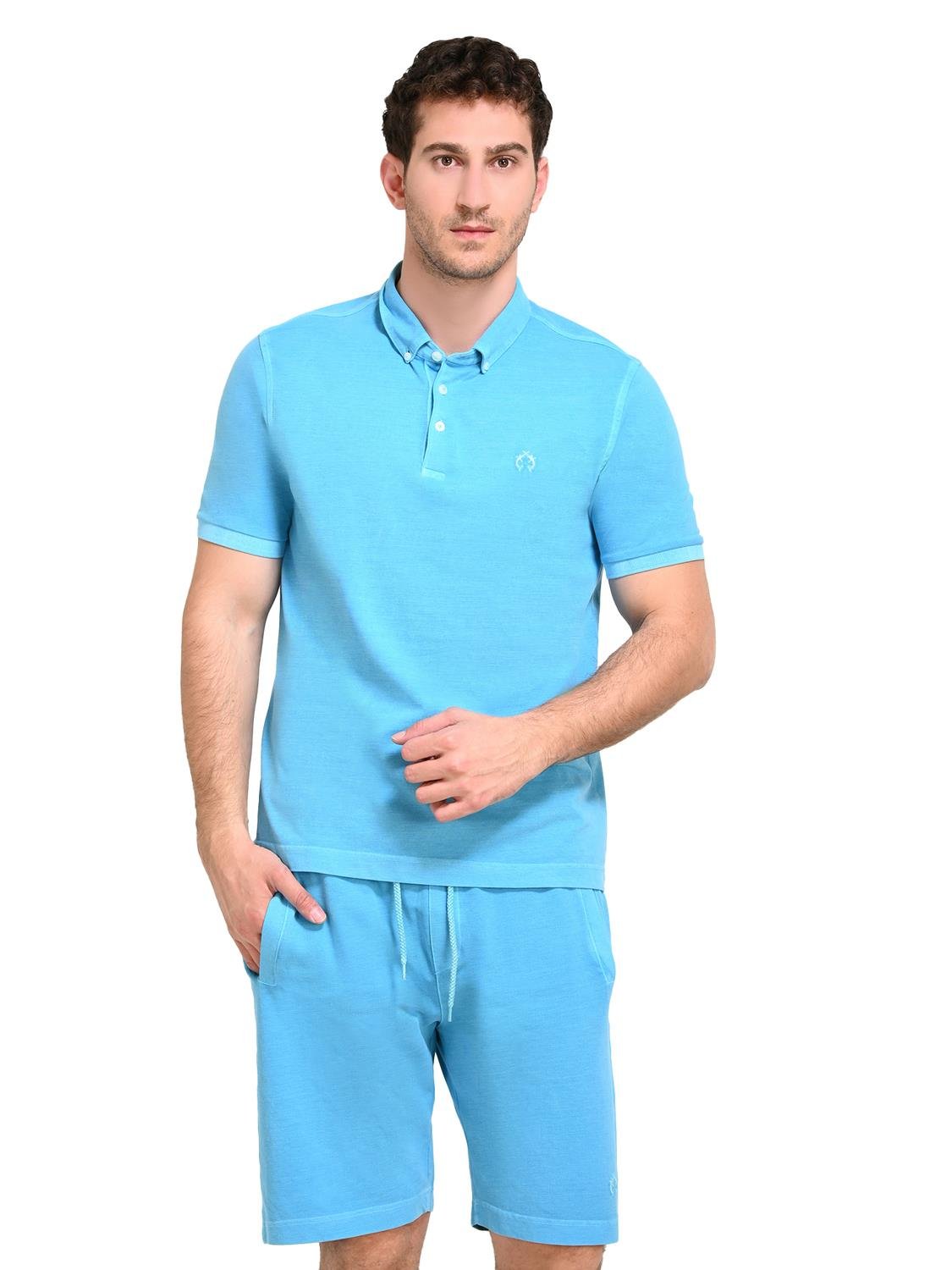 Campione 1319902 Erkek Polo T-Shirt Turquoise