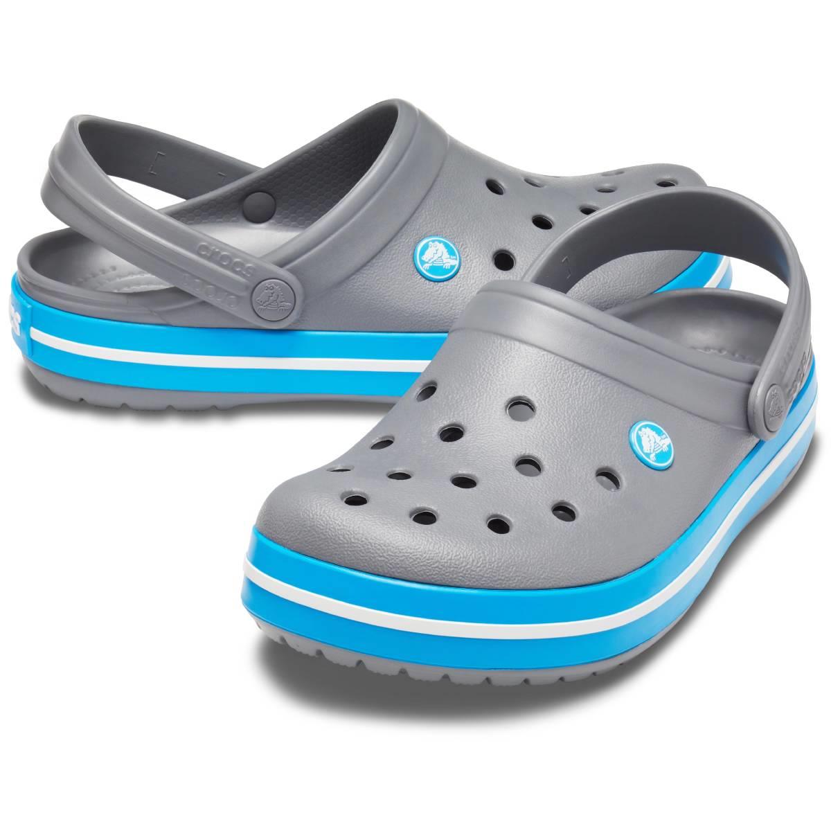 Crocs Crocband Clog Unisex Terlik 11016-07W Charcoal/Ocean