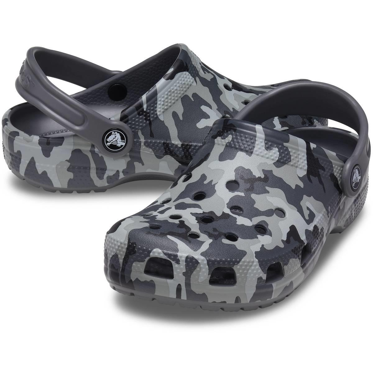 Crocs Classic Camo Clog Bebek Terlik 207593-097 Black