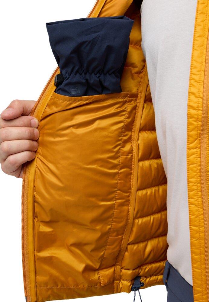 Jack Wolfskin Passamani Down JKT M Erkek Outdoor Ceket A61836-M0043 Safflower