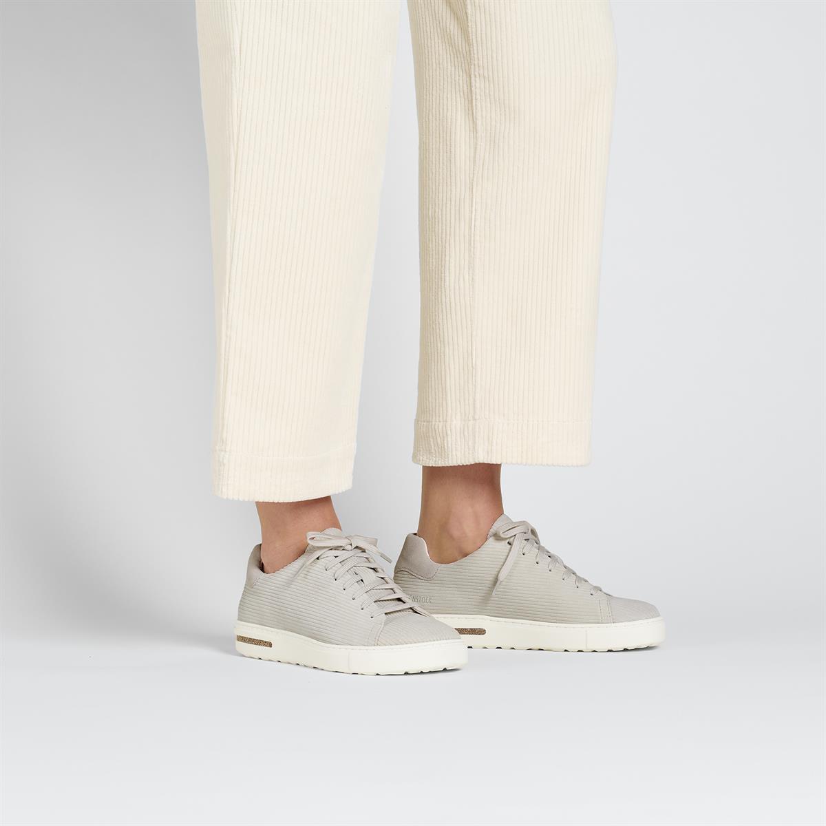 Birkenstock Bend Low Cord VL Unisex Ayakkabı 1025578-Antique White