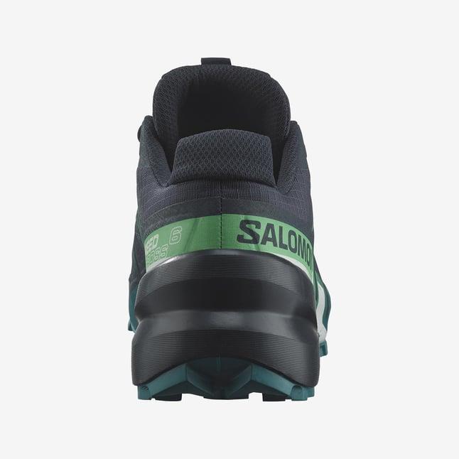 Salomon Speedcross 6 Erkek Outdoor Ayakkabı L47465300 Carbon/Tahitian Tide/White