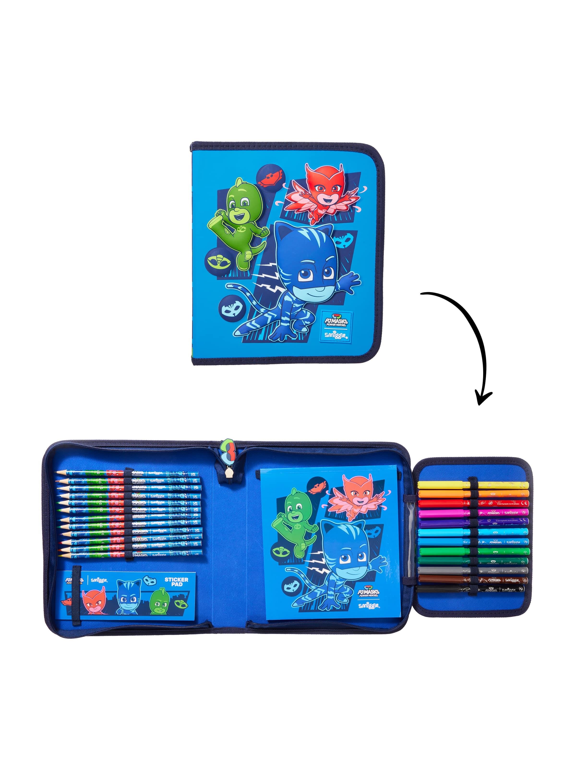 Smiggle - PJ Mask Kırtasiye Seti ve Kalem Kutusu