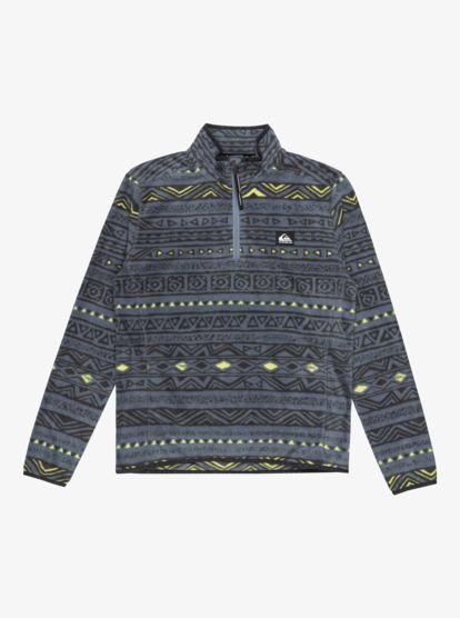 Quiksilver Aker HZ Fleece Polar EQYFT04979-SNA6 Tribal Heritage Flint Stone