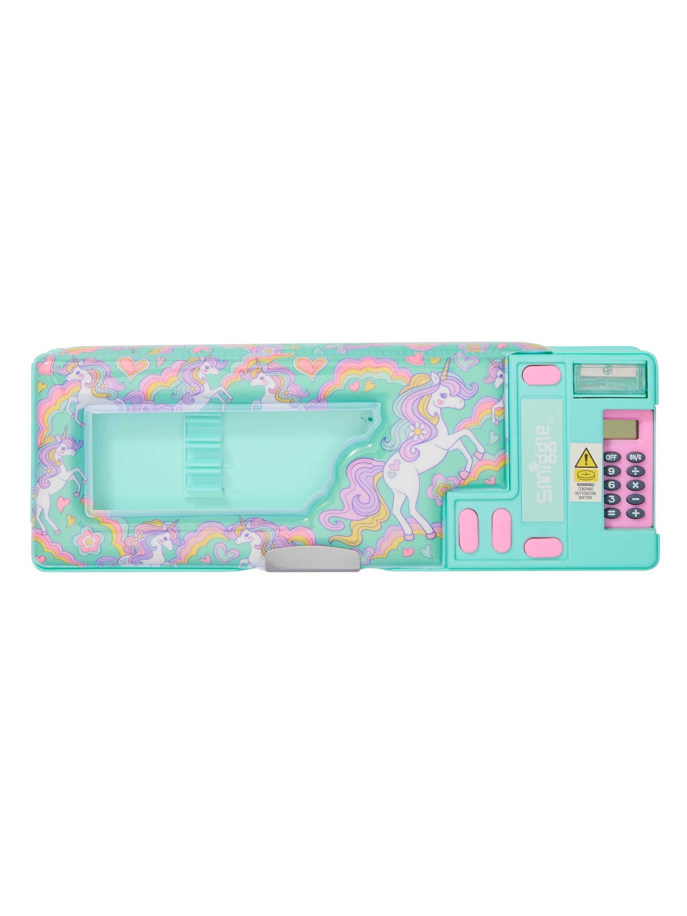 Smiggle - Limitless Hesap Makinalı Otomaik Kalem Kutusu