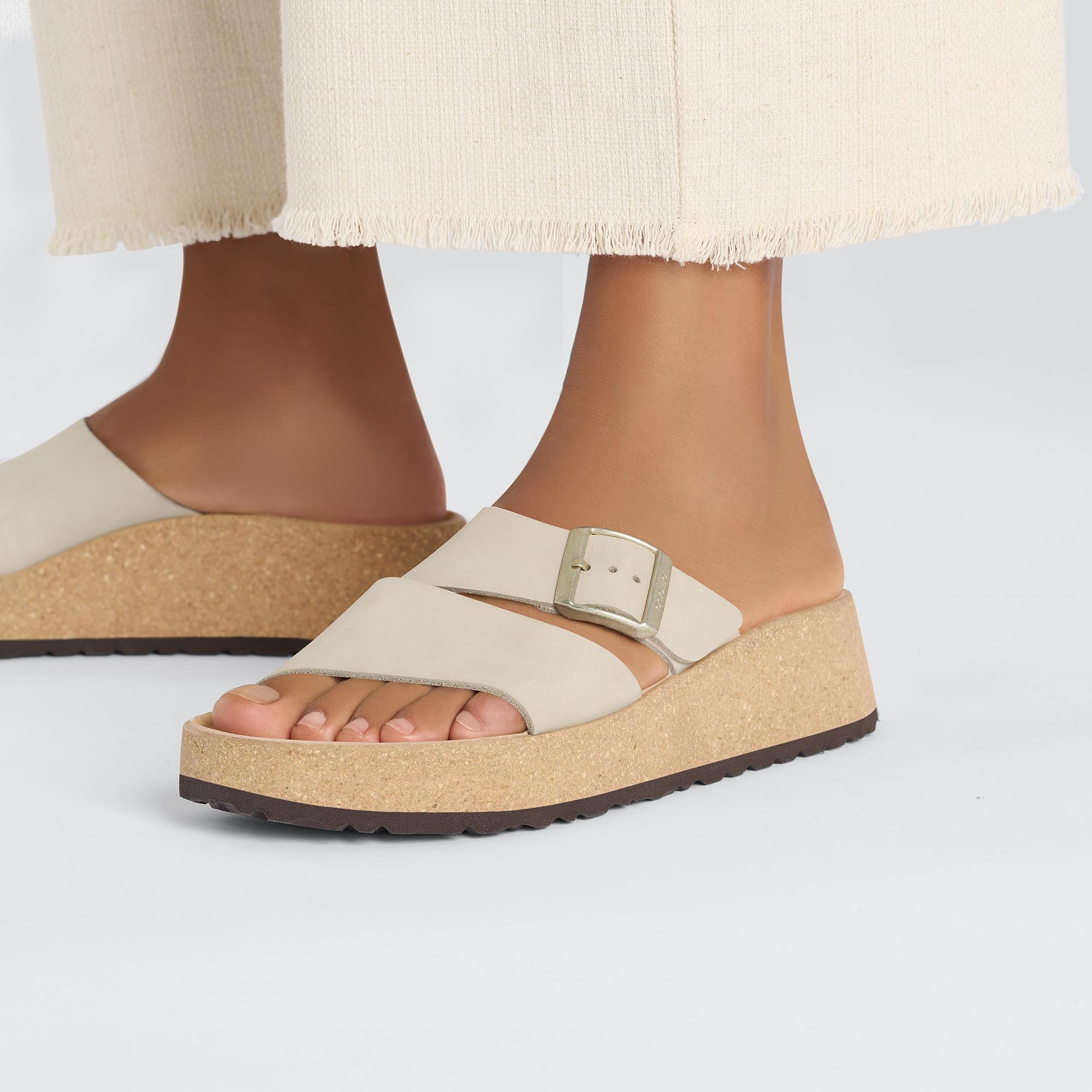 Birkenstock Almina NU Kadın Sandalet 1026974-Sandcastle