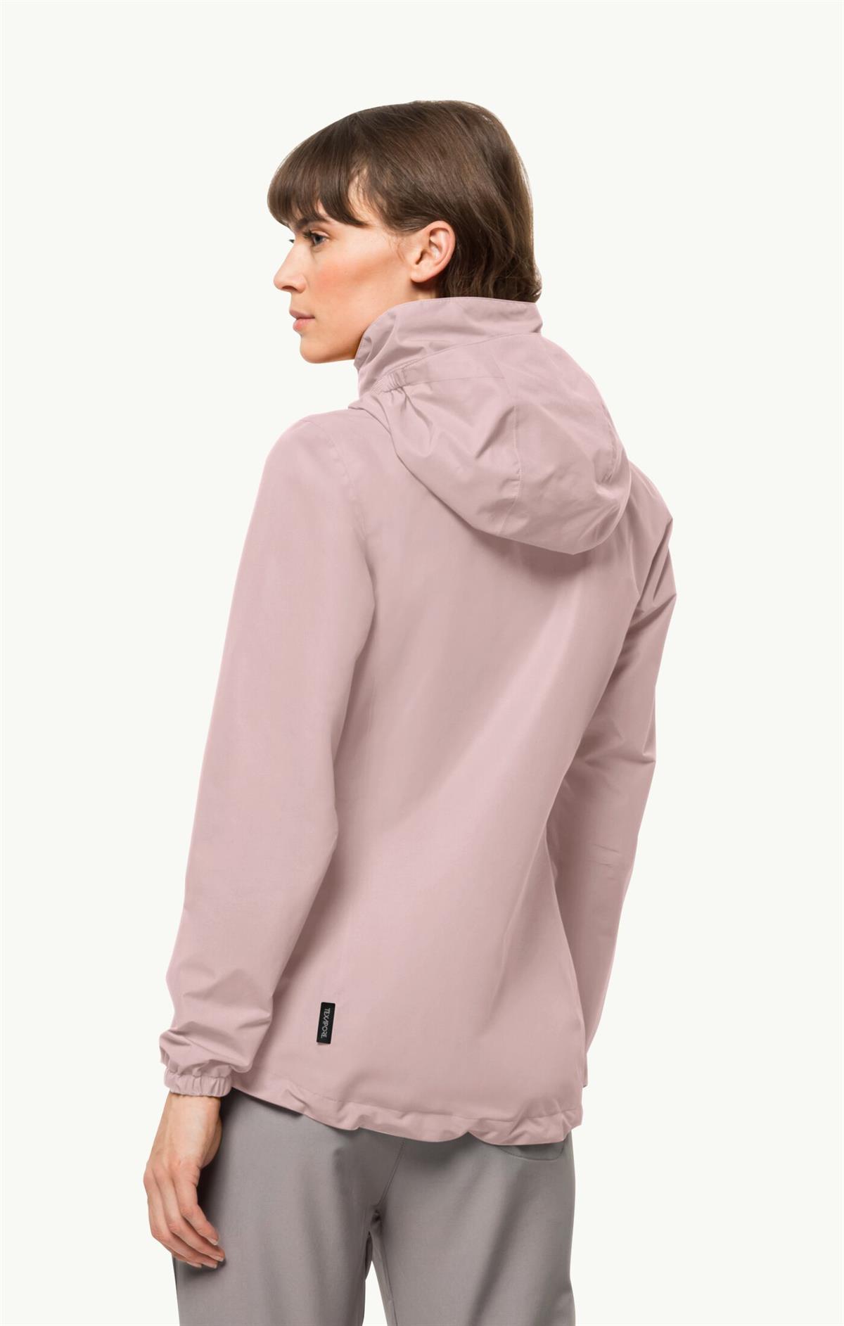 Jack Wolfskin Stormy Point 2L JKT Kadın Ceket 1111202-2203 Rose Smoke