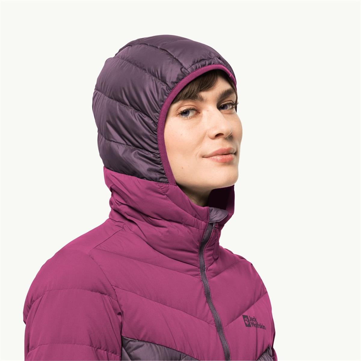 Jack Wolfskin Tundra Kadın Ceket 1206642-2042 Grapevine