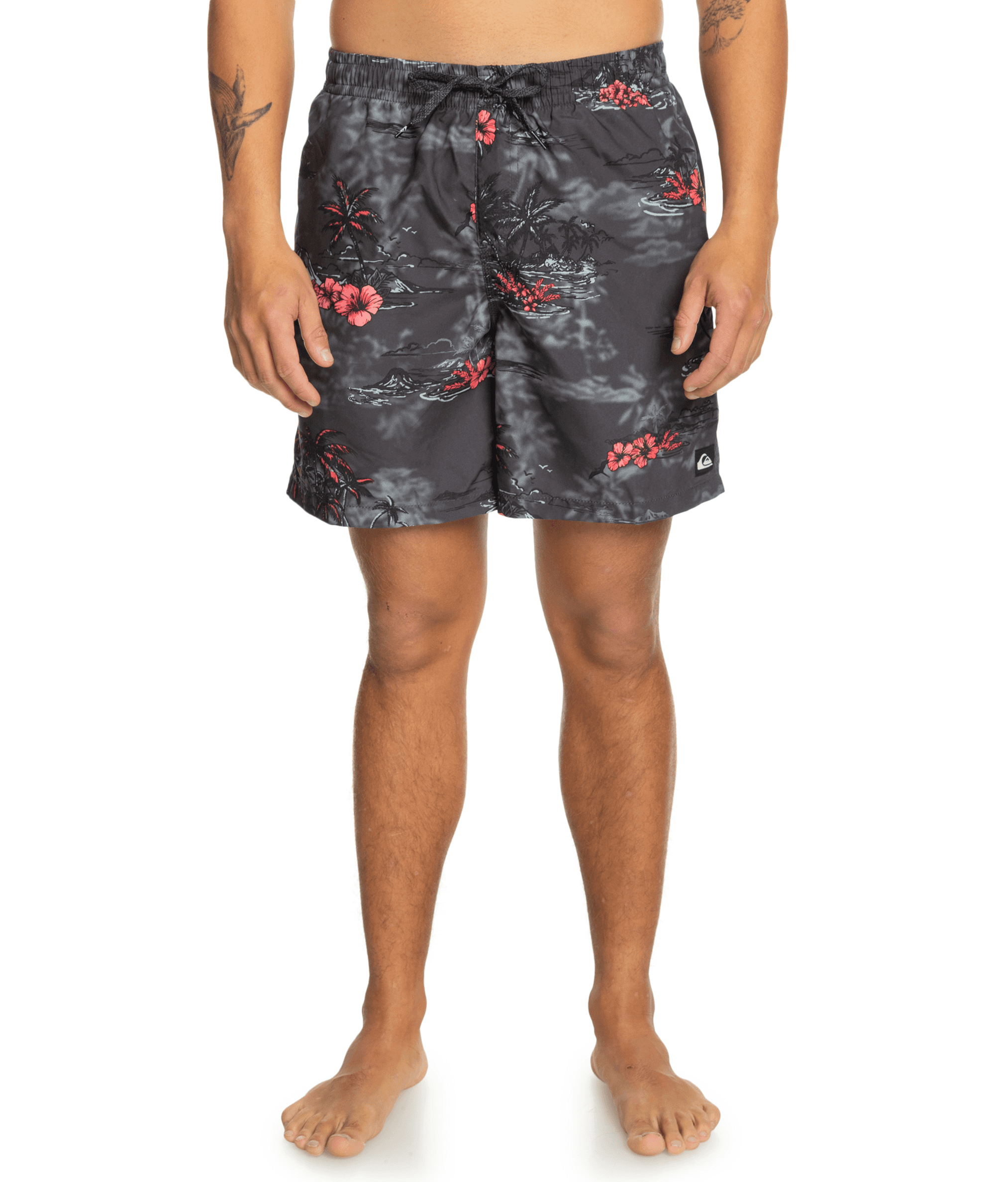 Quiksilver Longmanhill Volley Erkek Şort EQYJV04063-Tarmac
