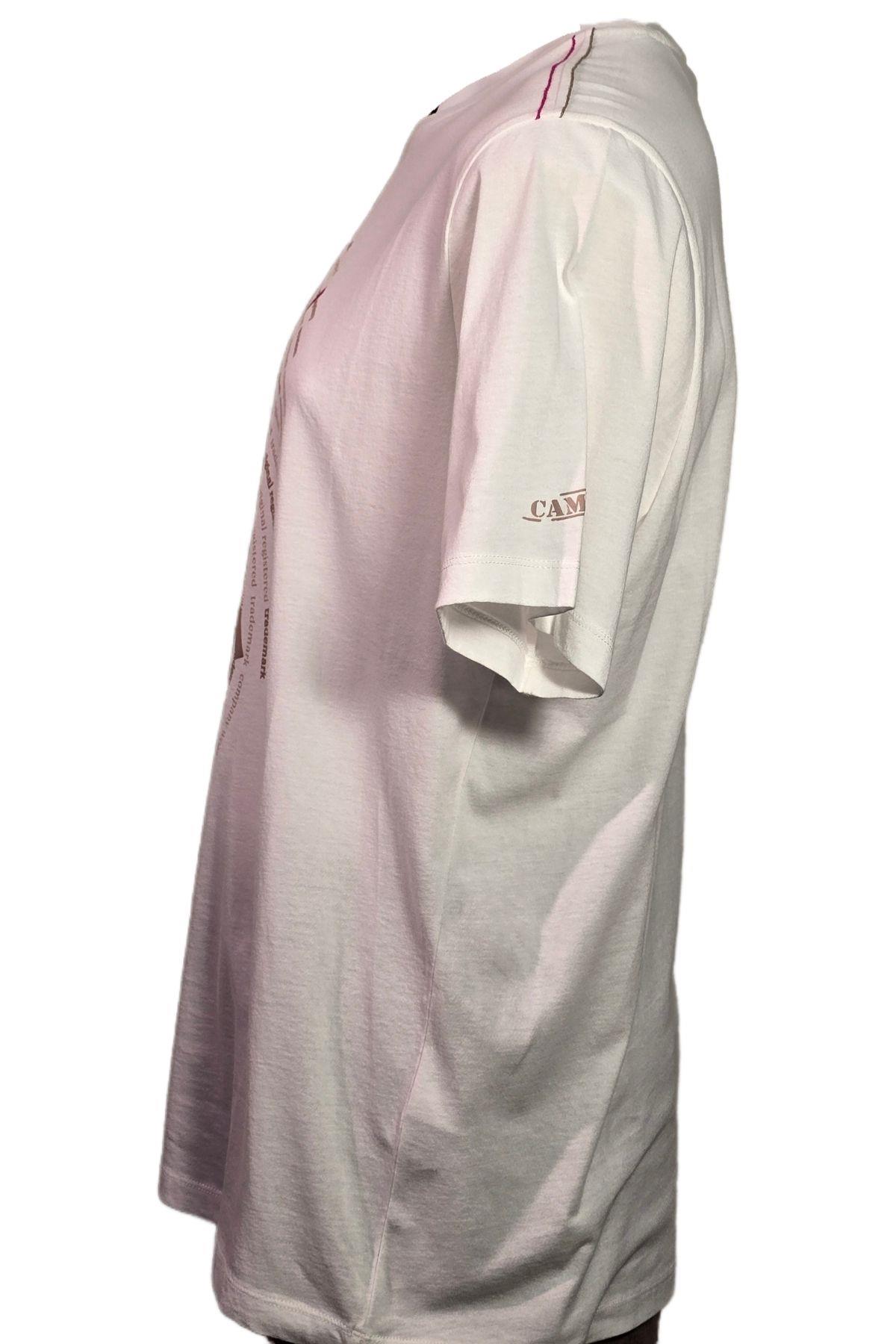 Campione 1099705 Erkek T-Shirt Off White