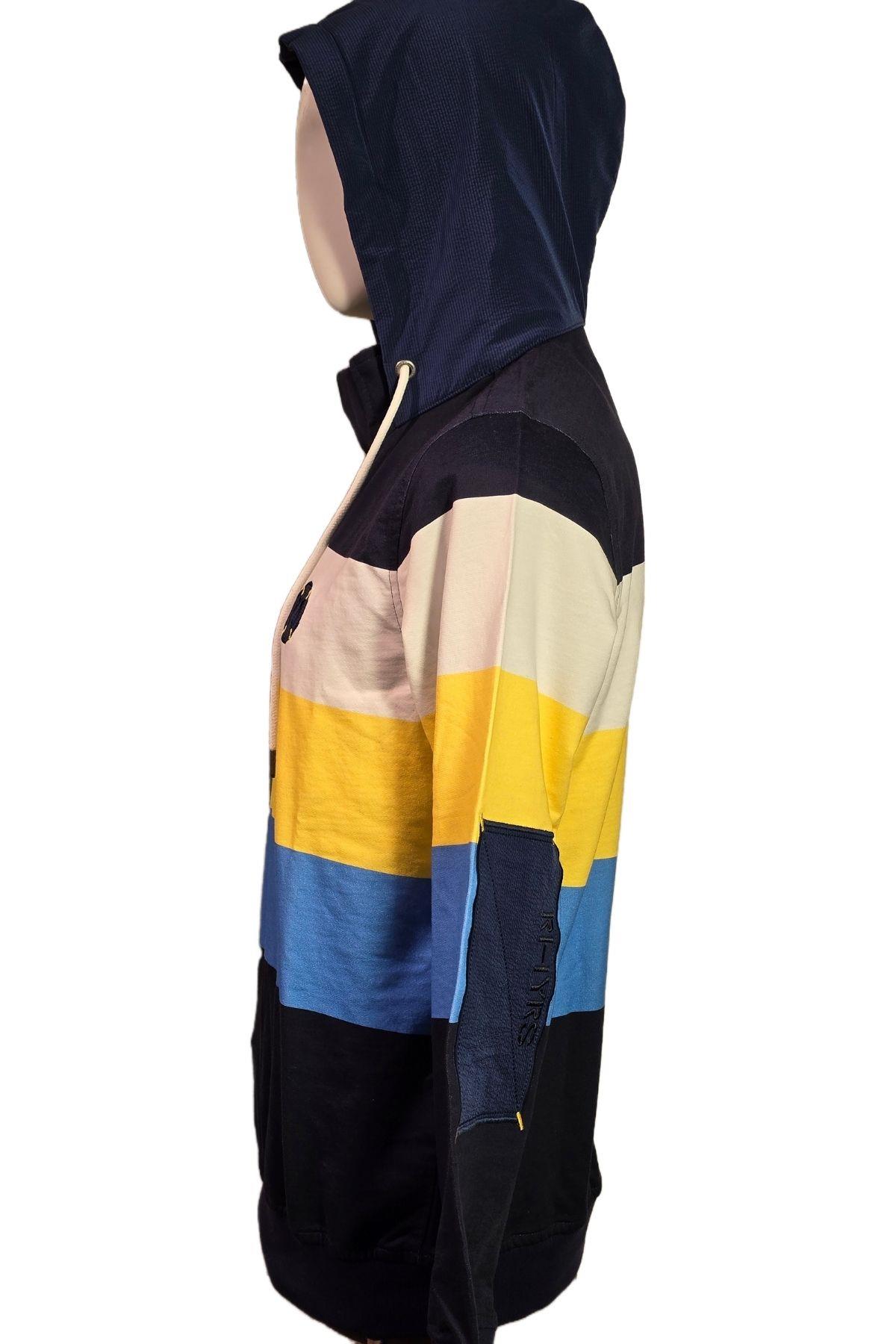 Campione 1319603 Erkek Kapşonlu Sweatshirt Admiral Blue