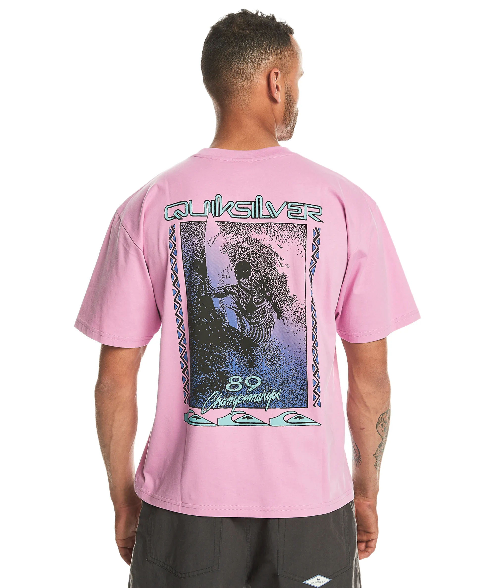 Quiksilver BACK FLASH SS ERKEK T-SHIRT