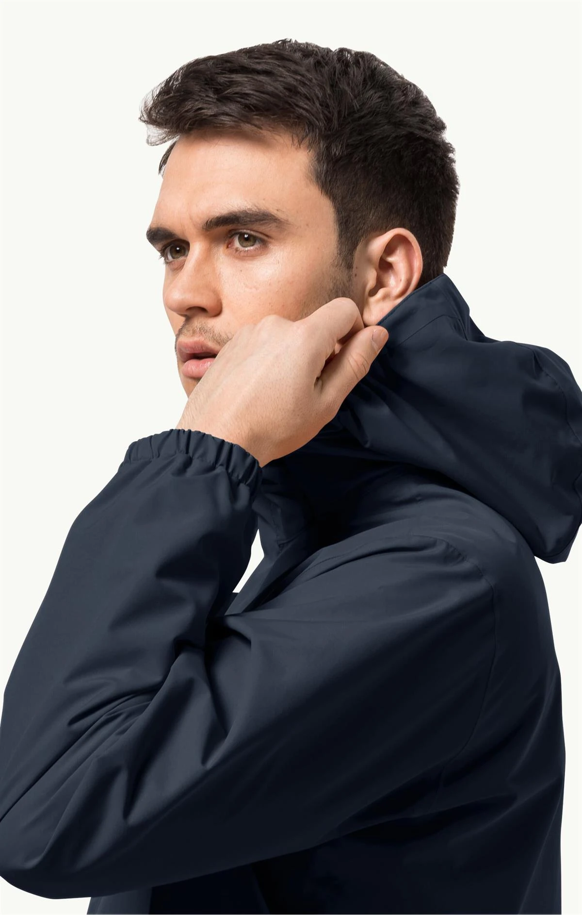 Jack Wolfskin Stormy Point 2L JKT Erkek Ceket 1111142-1010 Night Blue