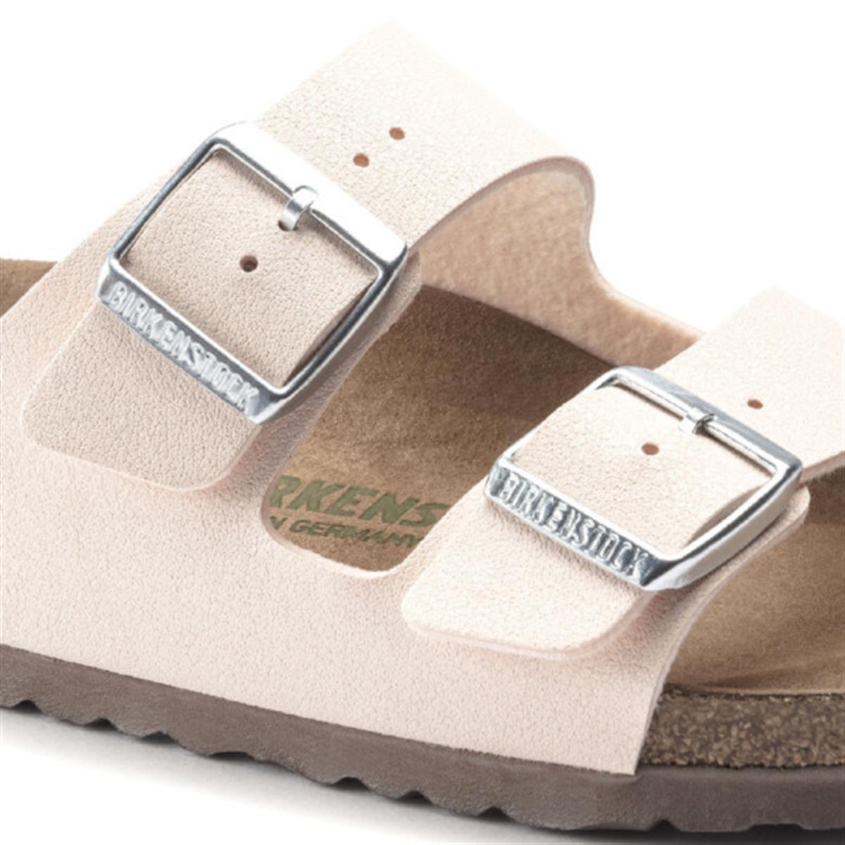 Birkenstock Arizona BF Earthy Vegan Unisex Terlik 1019635-Light Rose
