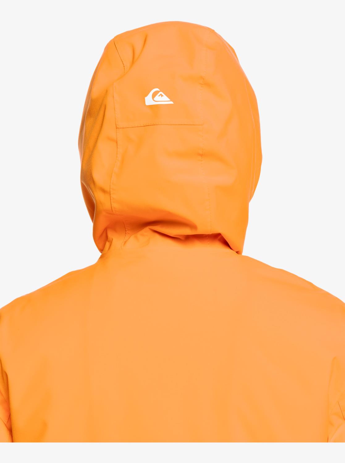 Quiksilver Mission Solid Youth JK Çocuk Snowboard Ceketi EQBTJ03157-4177 Orange Pepper