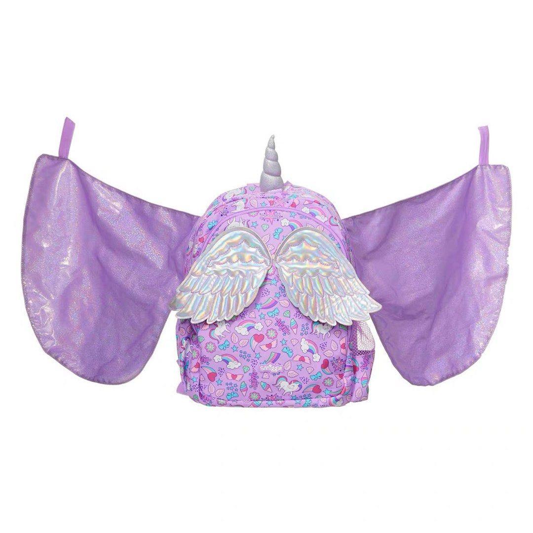 Smiggle - Unicorn Kanatlı Anaokulu Sırt Çantası
