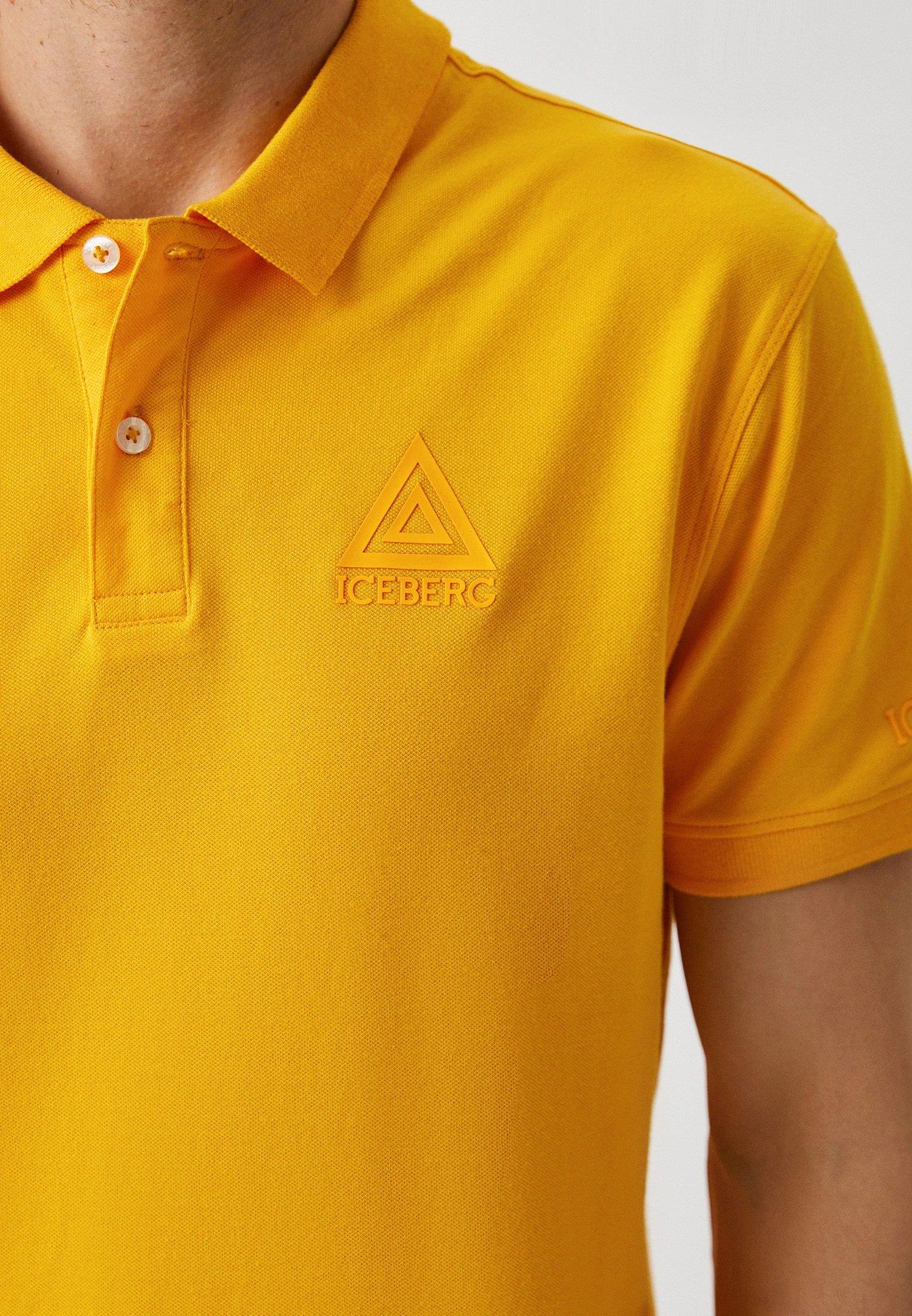 Iceberg ICE3MPL01 Triangle Polo T-Shirt Yellow