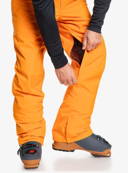 Quiksilver Estate PT Snowboard Pantolonu EQYTP03146-4177 Orange Pepper