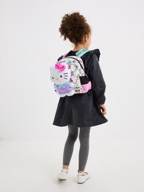 Smiggle - Hello Kitty Çıkarılabilir Oyuncaklı Kreş Okul Sırt Çantası
