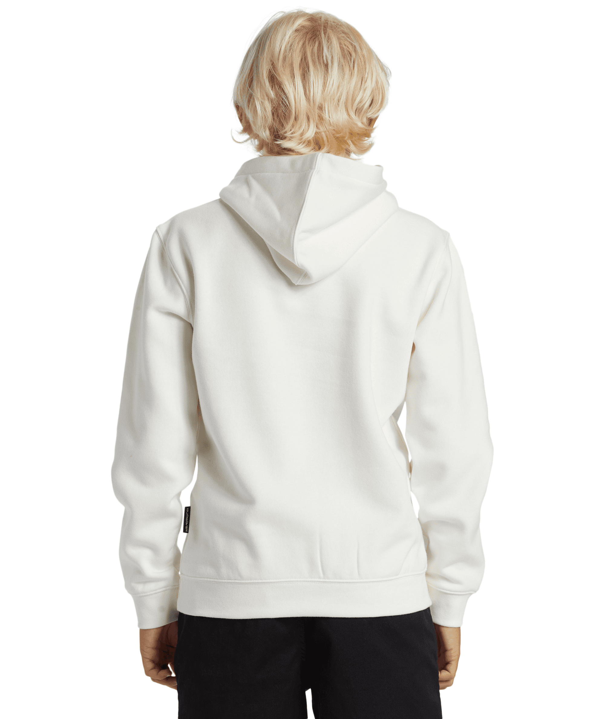 Quiksilver Big Logo Hoodie Çocuk Sweatshirt AQBFT03099-WBK0 Snow White