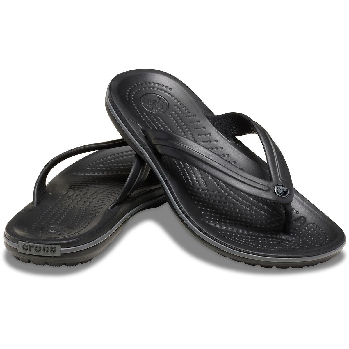 Crocs Crocband Flip Unisex Terlik 11033-0DD Black/Slate Grey