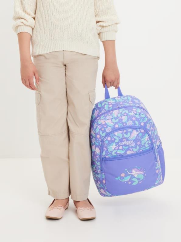 Smiggle Rush Classic Lite Sırt çantası 456515-11 Lila