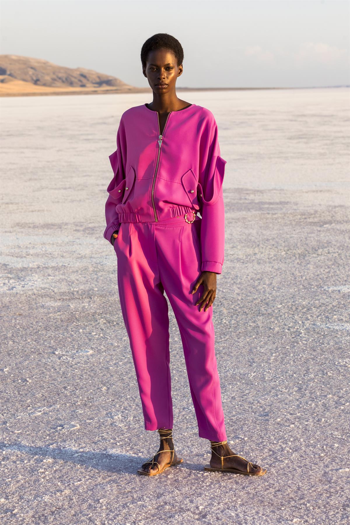 Kameya 50209 Erguvan Ceket