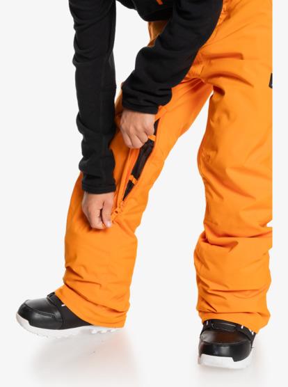 Quiksilver Estate Youth PT Çocuk Snowboard Pantolonu EQBTP03055-4177 Orange Pepper