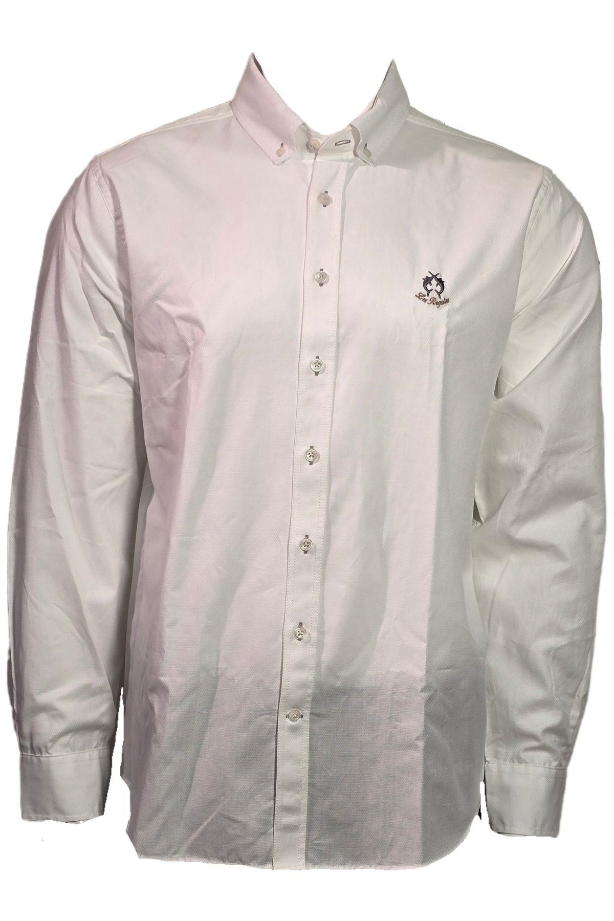 Campione 3709302 Erkek Regular Fit Gömlek Off White
