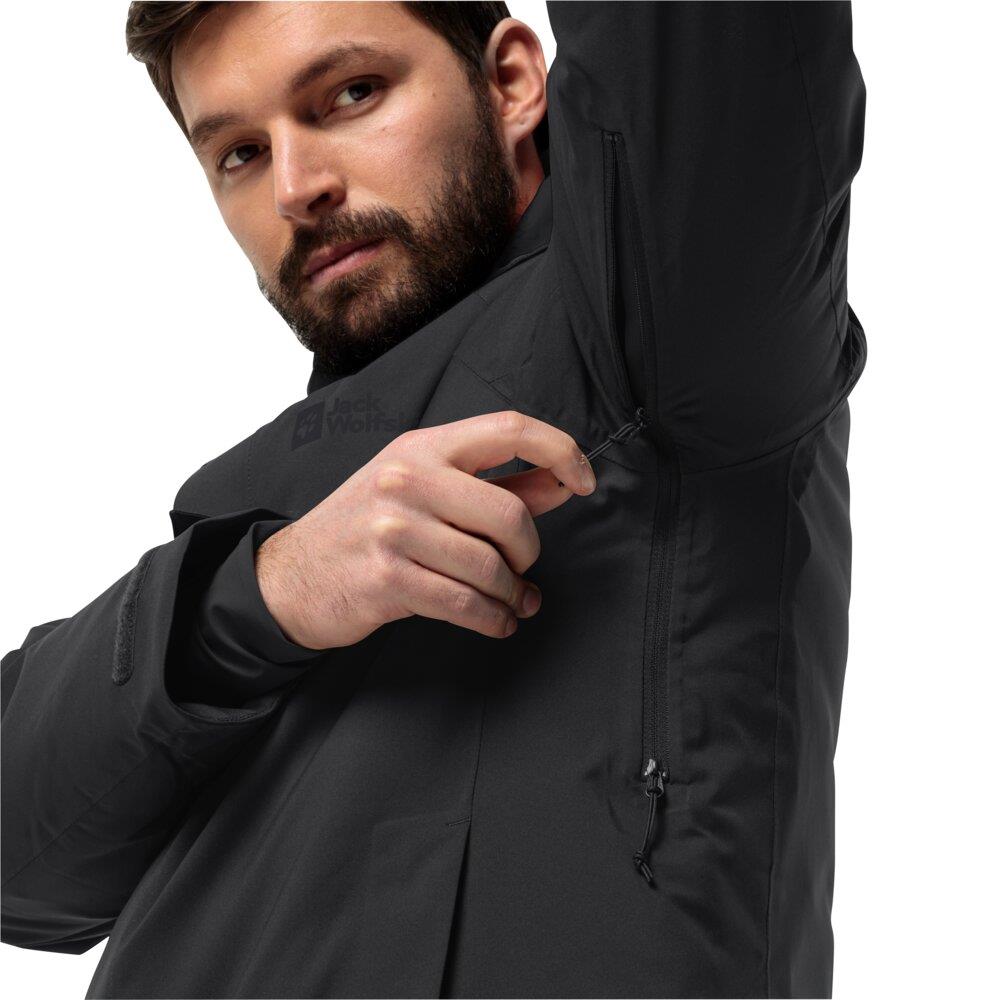 Jack Wolfskin Troposphere INS JKT M Erkek Outdoor Mont 1115321-6000 Black
