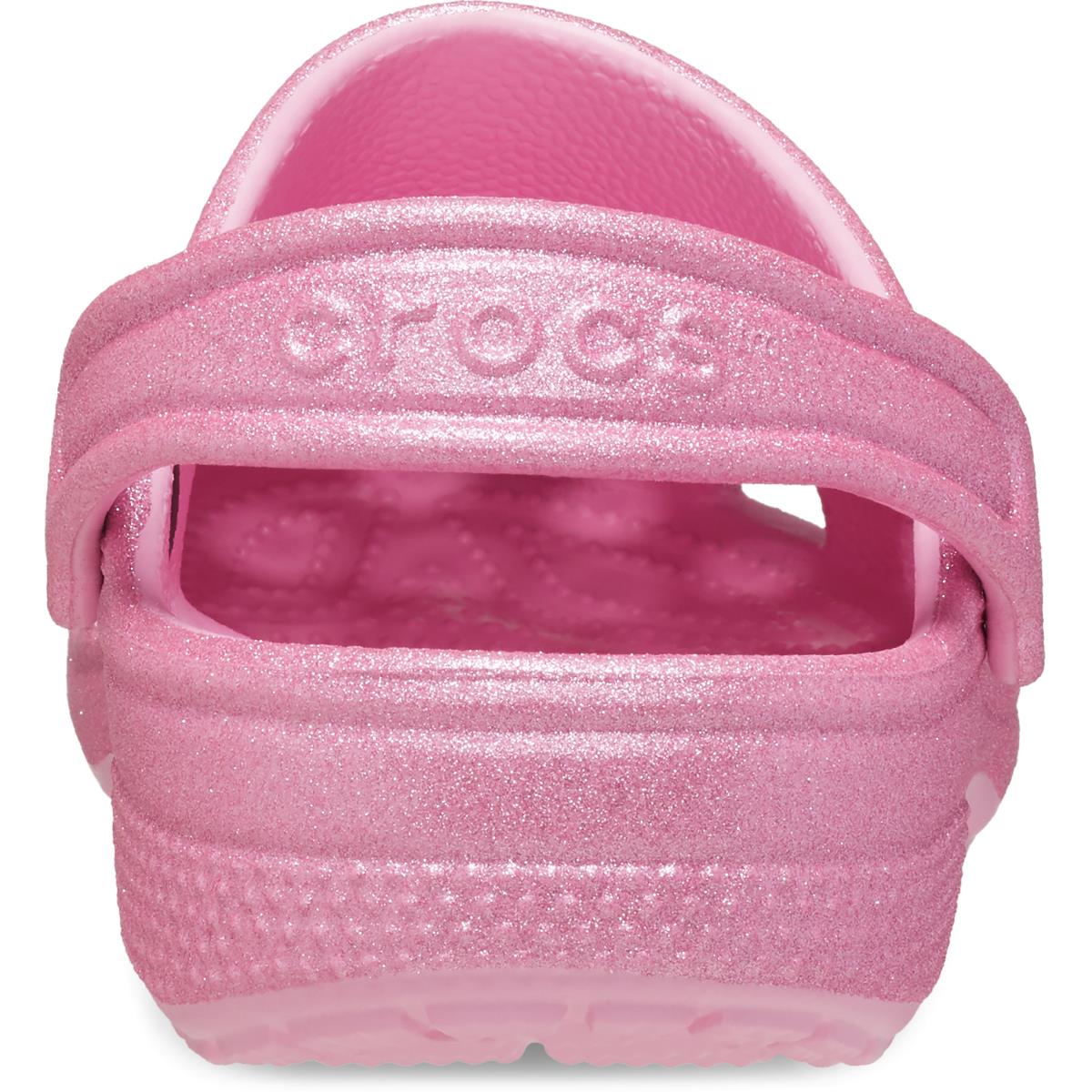 Crocs Classic Glitter Clog K Çocuk Terlik 206993-6XE Pink Tweed Glitter