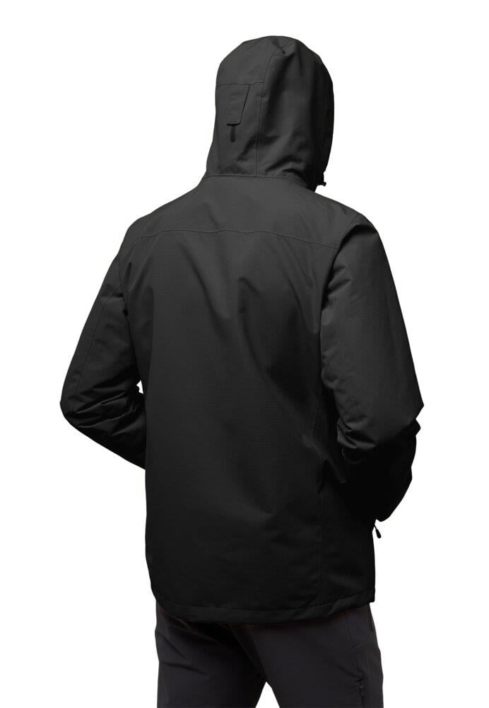 Jack Wolfskin Altenberg 3IN1 JKT M Erkek Outdoor Ceket A61864-6000 Black