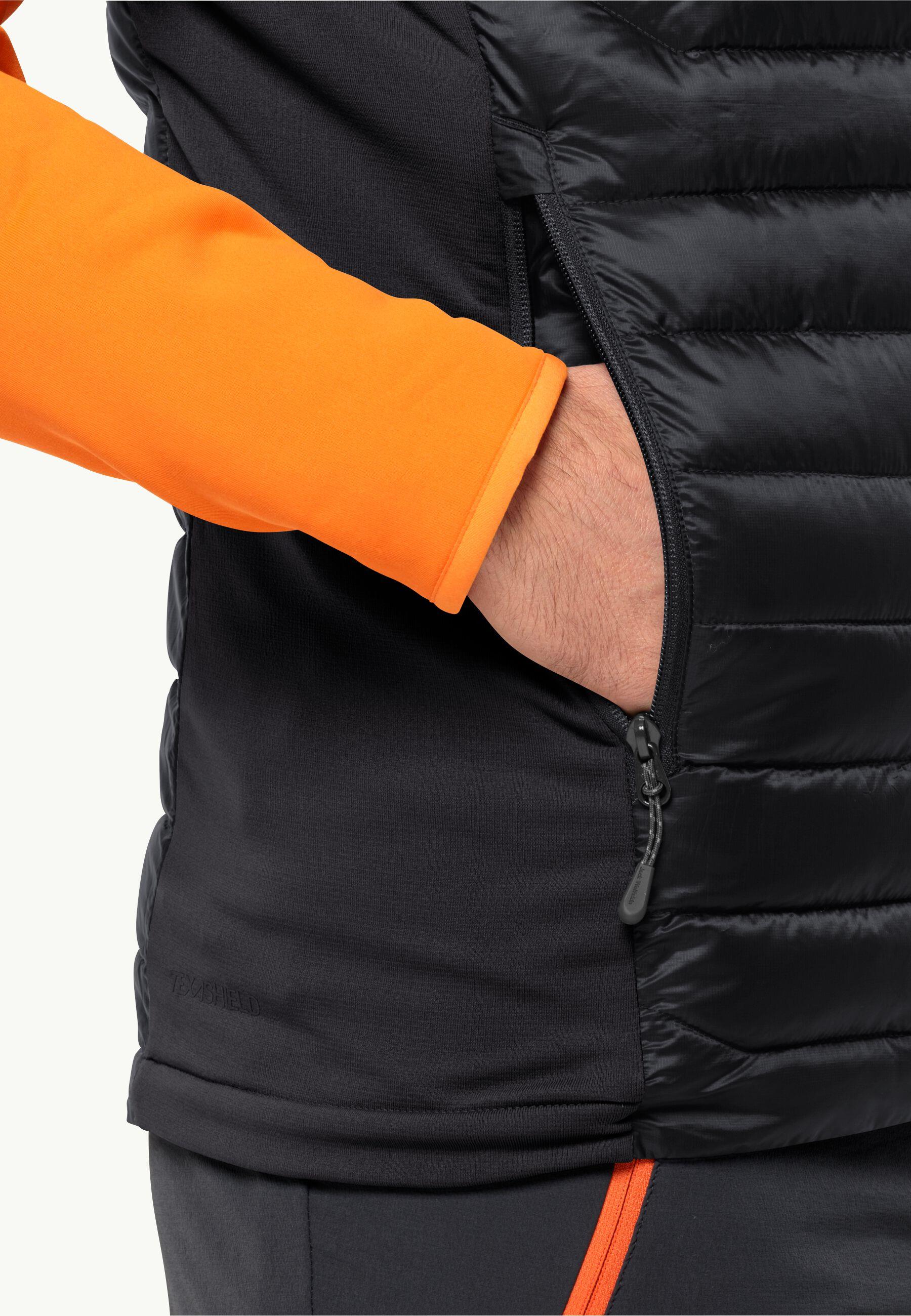 Jack Wolfskin Routeburn Pro Ins Vest Erkek Yelek 1206872-6000 Black