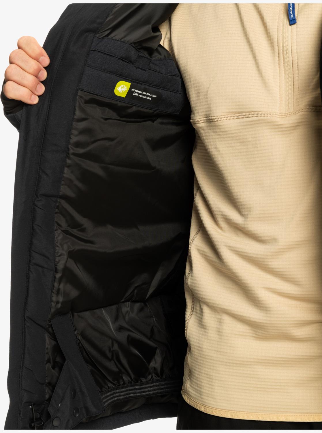 Quiksilver Mission Solid JK Snowboard Ceketi EQYTJ03266-KVJ0 Black
