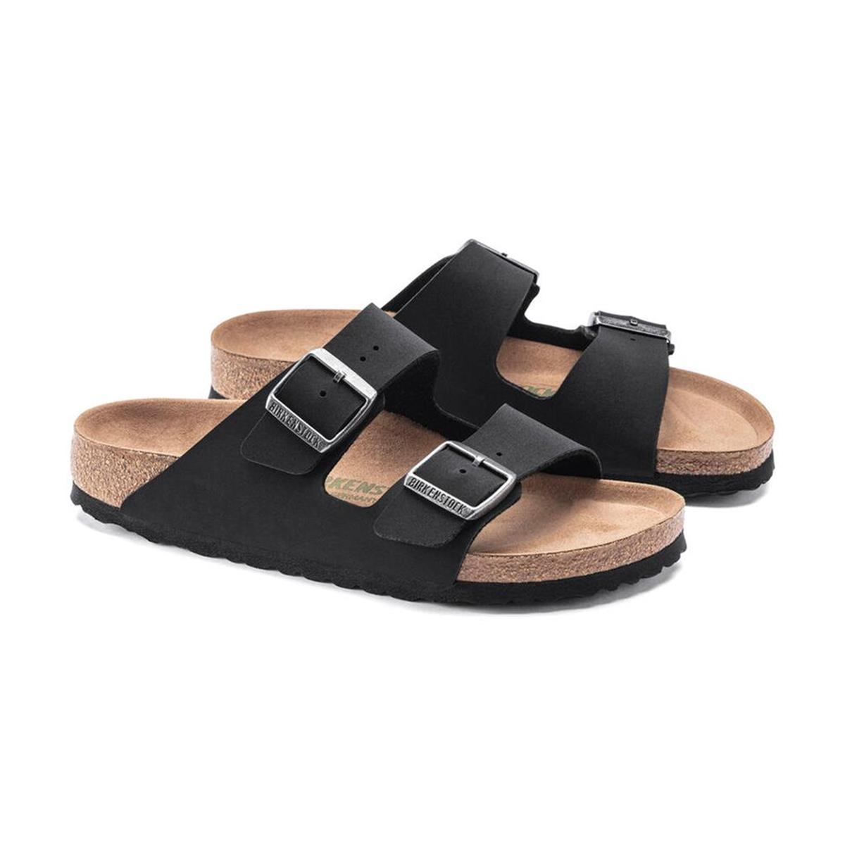 Birkenstock Arizona BF Earthy Vegan Unisex Terlik 1019057-Black